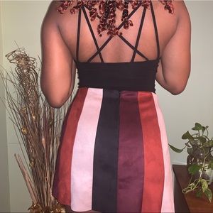 Forever 21 Fall faux suede mini skirt